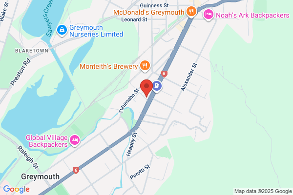 NZ Rent A Car Greymouth