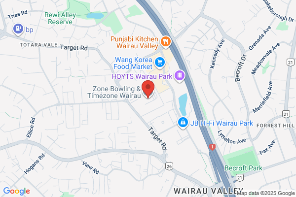 Zone Bowling & Timezone Wairau - Ten Pin Bowling, Laser Tag, Arcade